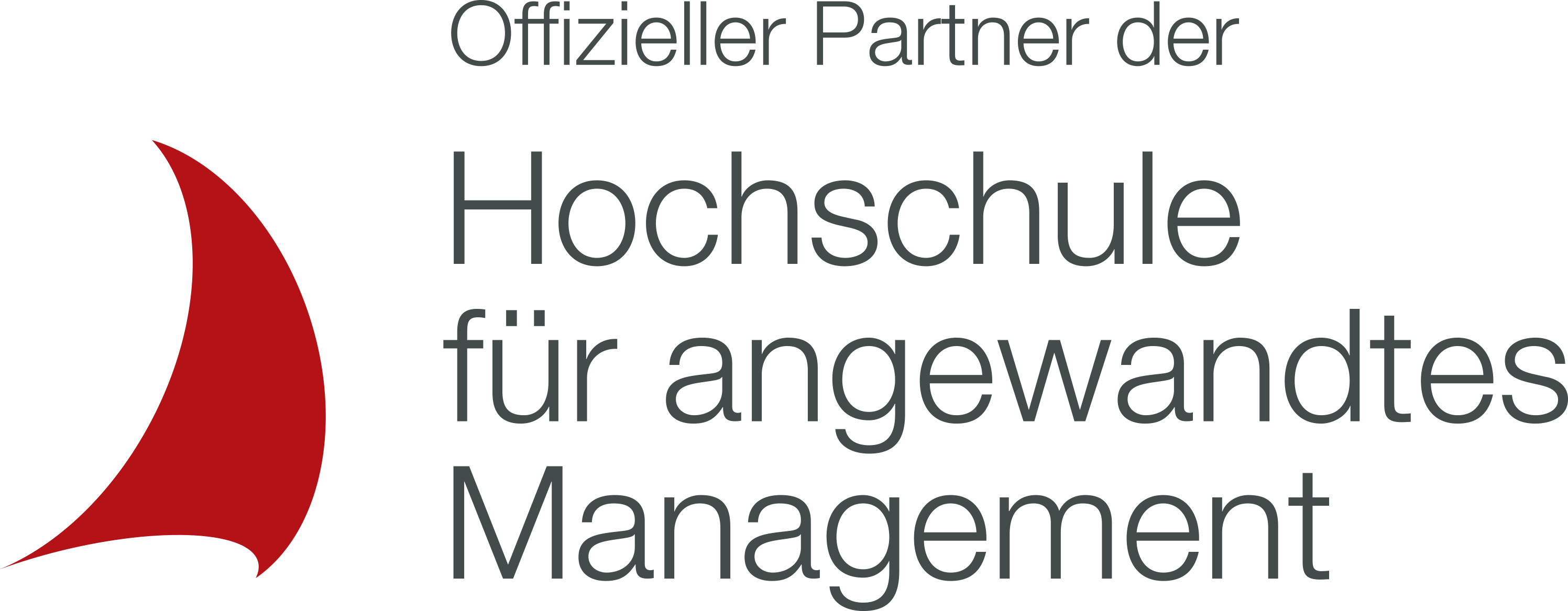Logo HAM de partner rot grau